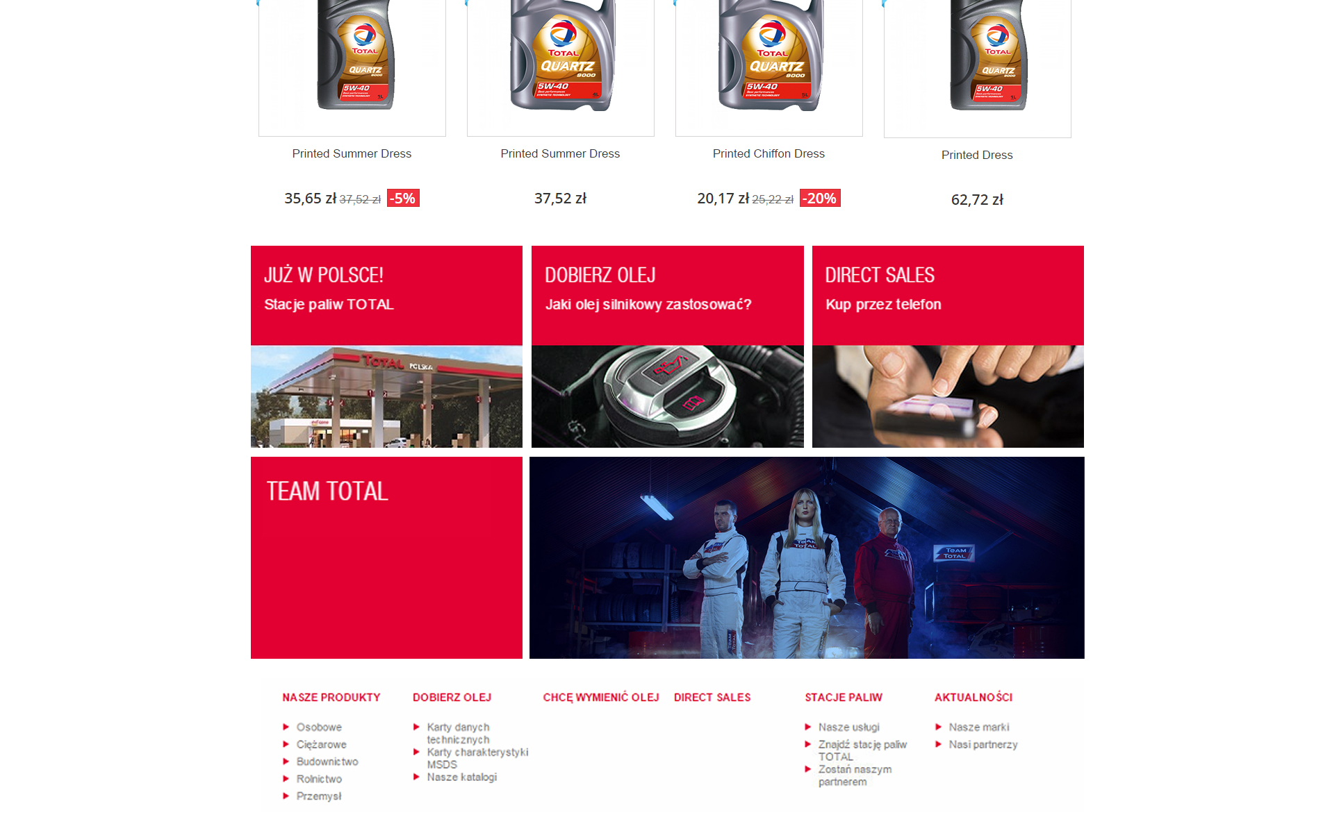 Total - stopka